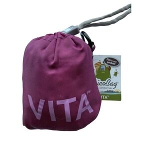 ChicoBag‎ Vita Reusable Shopping Bag Boysenberry Shoulder Straps VSBB Purple